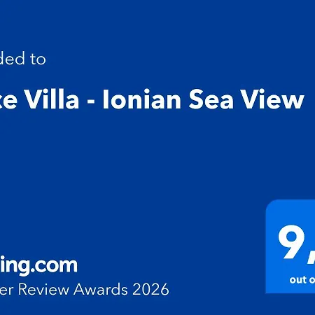 Circe - Ionian Sea View Vila Evretí