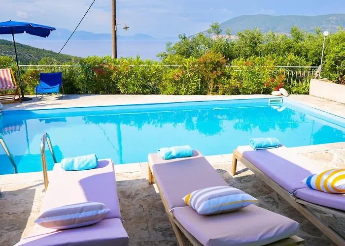 Circe - Ionian Sea View Villa Evreti